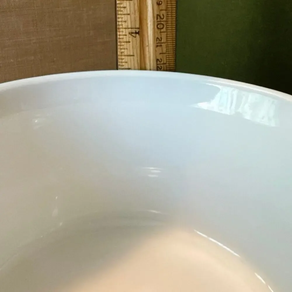 Pyrex Colonial Mist 473‑B • 1 Qt Casserole • Vintage • 1983